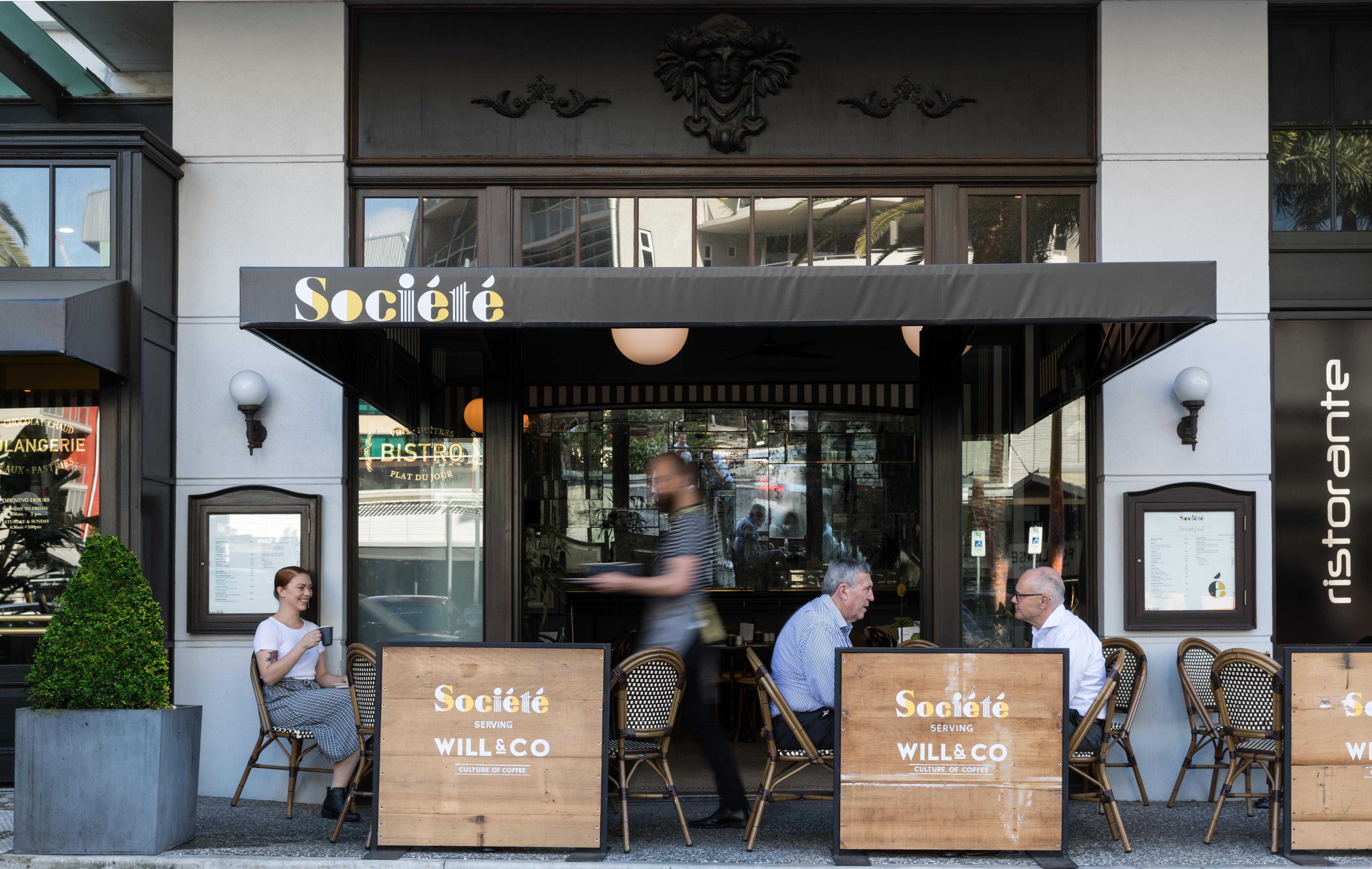 Ovolo The Valley Brisbane Eksteriør billede Société, a restaurant in the South End, Boston